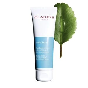 New in Box CLARINS Fresh Scrub Exfoliant Refreshing Cream 50ml 1.7oz Sealed